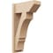 Ekena Millwork 7 1/2-in W x 16-in D x 28-in H Balboa Slat Rough Cedar Woodgrain TimberThane Outlooker, Primed Tan OUTUR075X16X28BOA24RCPR - alternate 1